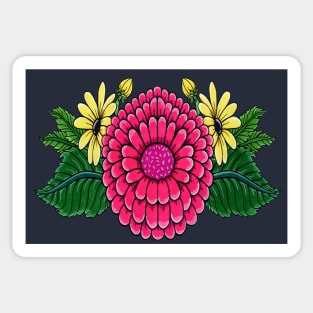 Flower Patten Sticker